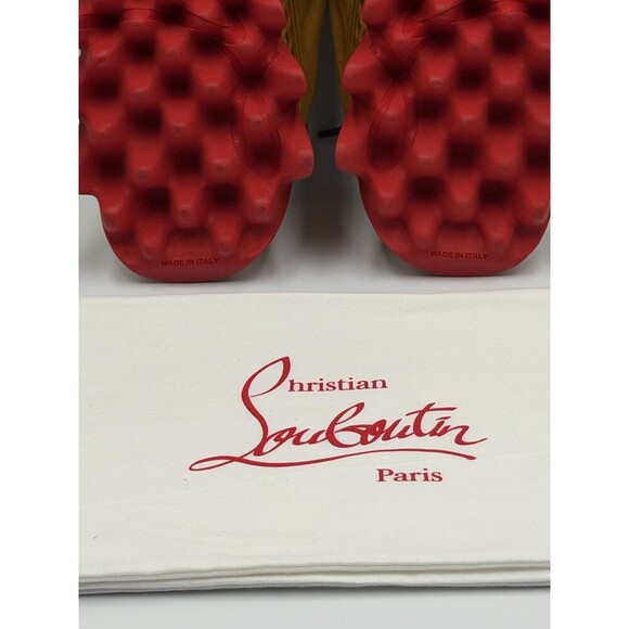 AUTHENTIC Christian Louboutin Loubishark Men\'s Suede Size 41.5 EU, 8.5 US NEW main image 10